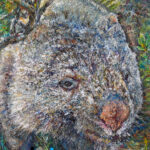 Wombat, an oil painting, "Harry 13" by Josh De Pasquale